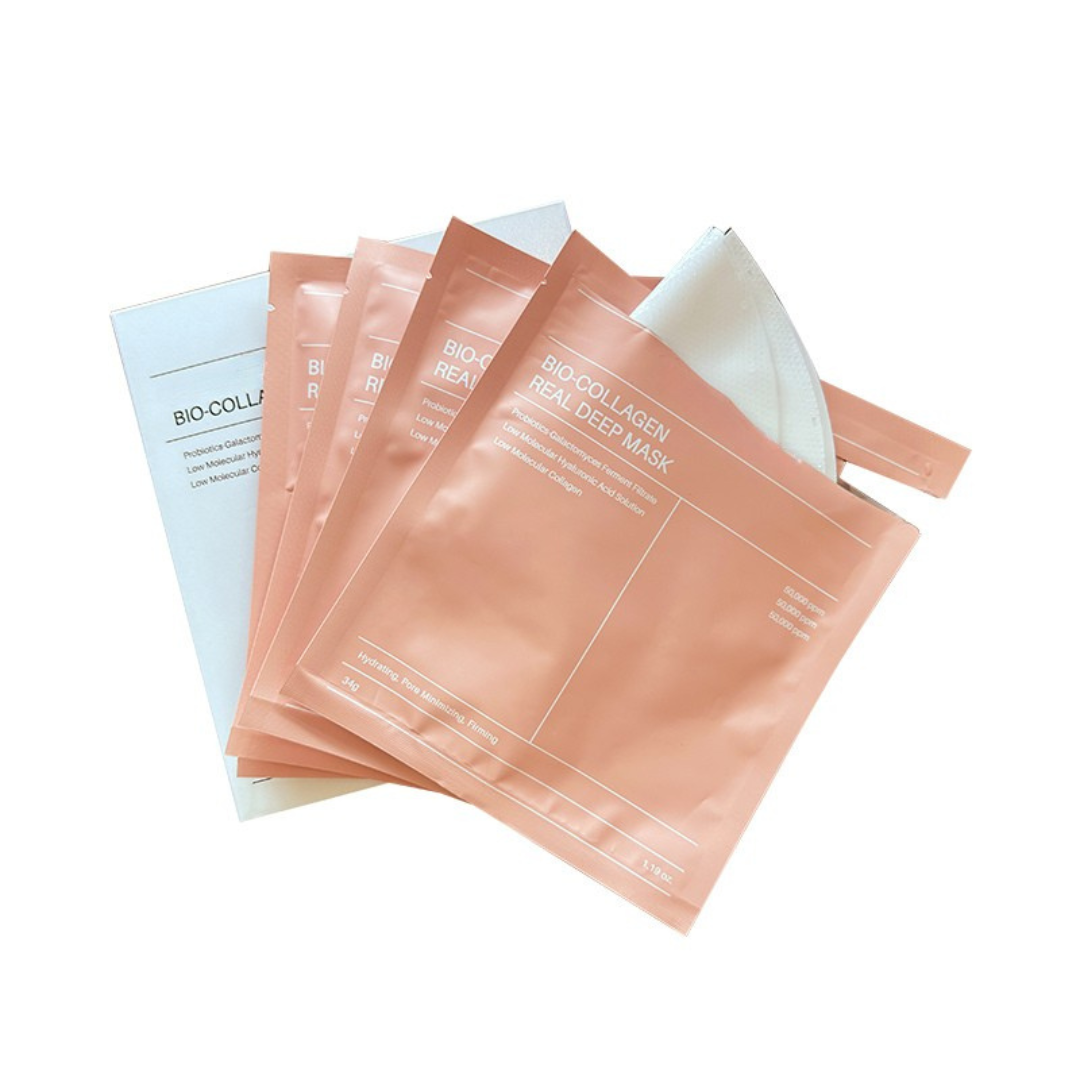Premium Overnight Bio-Collagen Recovery Mask Set (4pcs)